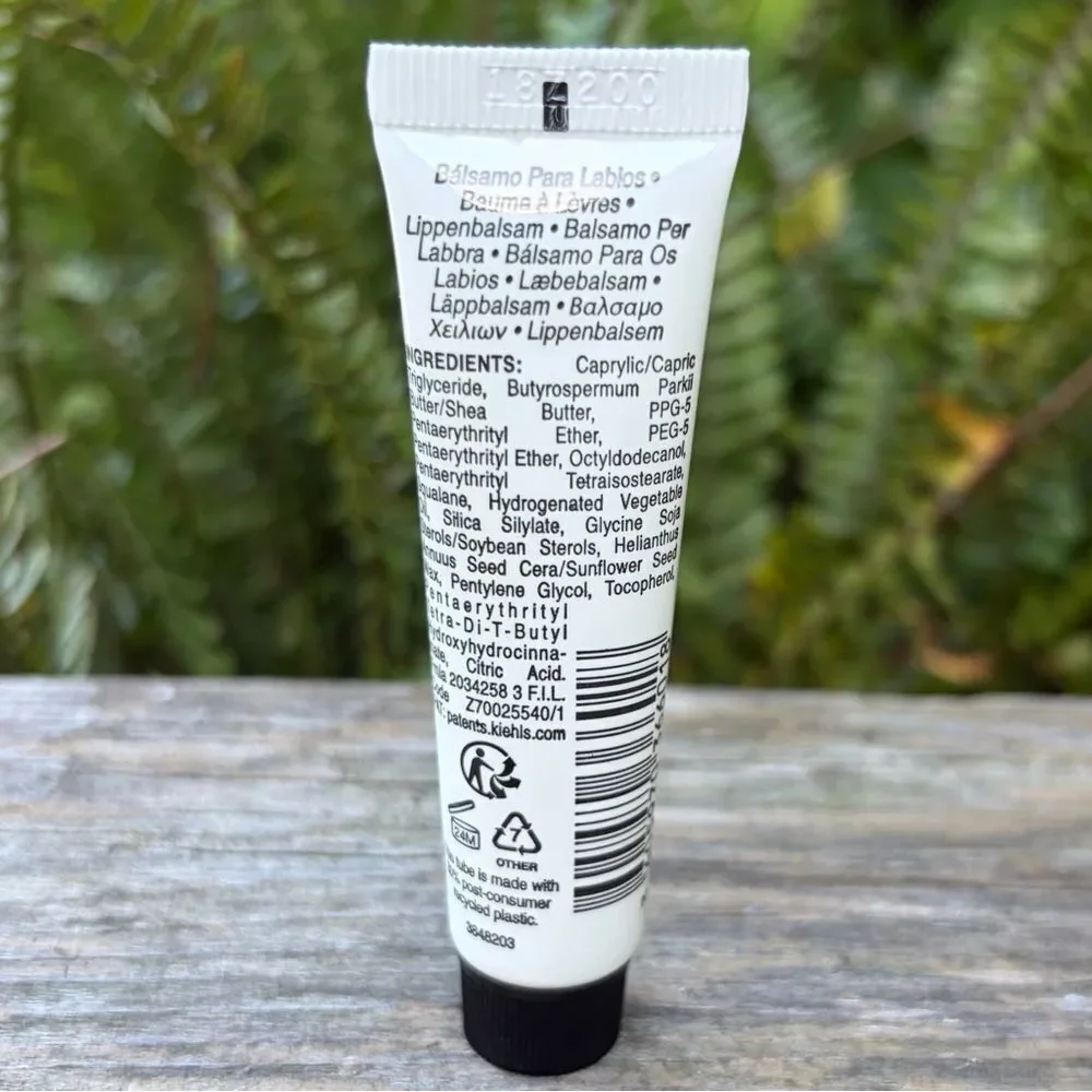 Kiehl's Lip Balm #1 with Squalane, Shea Butter & Vitamin E New/Sealed .5 oz/15ml